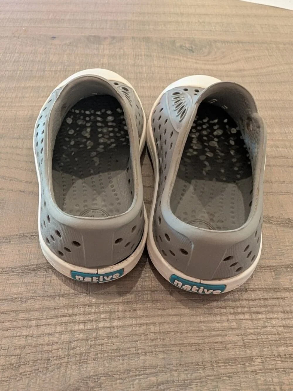 Native Shoes Little Kids Jefferson, Gray, 5T